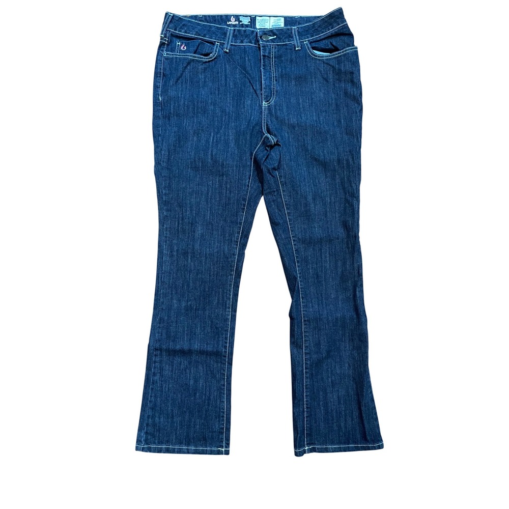 Lapco FR Jeans Womens 14 Reg Blue Cotton Flame Resistant Work Bootcut Safety